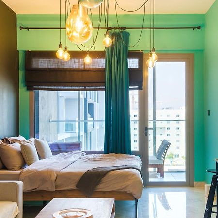 Ferienwohnung Industrial Chic Retreat Al Qurayyah Exterior foto